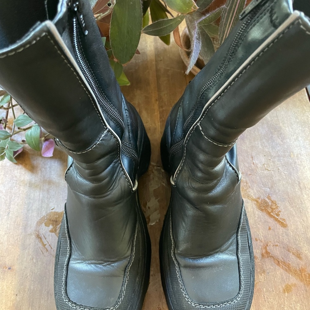 Black Platform Boots Miista Deandra 7.5 - Picture 6 of 8